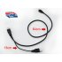 USB Y Cable for providing the additional power required by some mini USB external hard drives and connects directly to a computer s standard USB port 