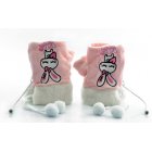 USB fingerless gloves for women wanting to use the computer in the winter without the worry of frostbite 