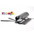 USB roll up drum kit  This cool drum kit gadget comes with 6 pads  a pair of drumsticks and a software CD for recording your own master pieces