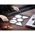 USB roll up drum kit  This cool drum kit gadget comes with 6 pads  a pair of drumsticks and a software CD for recording your own master pieces