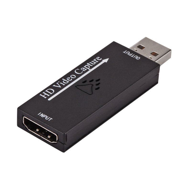 USB2.0 for HDMI Video Capture Card for Game DVD Camcorder Camera Recording Live Streaming black