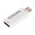 USB2 0 for HDMI Video Capture Card for Game DVD Camcorder Camera Recording Live Streaming white