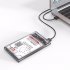 USB3 0 Micro Hard Disk Drive Box High speed Mobile Transparent Hard Disk Box Transparent
