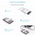 USB3 0 Micro Hard Disk Drive Box High speed Mobile Transparent Hard Disk Box Transparent