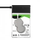 USB3.0 <span style='color:#F7840C'>to</span> SATA Adapter Cable UASP 2.5/3.5inch HDD SSD Hard Drive Converter for Windows Mac OS black
