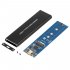 USB3 1 HDD Case NVMe PCIE HDD Enclosure M 2 to USB Type C 3 1 M KEY SSD Hard Disk Drive Case External Mobile Box for Desktop PC 
