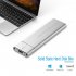 USB3 1 Type C to M 2 M Key NVMe SSD Box Solid State Drive Housing Case 10Gbps High Speed Hard Drive Disk Enclosure Silver