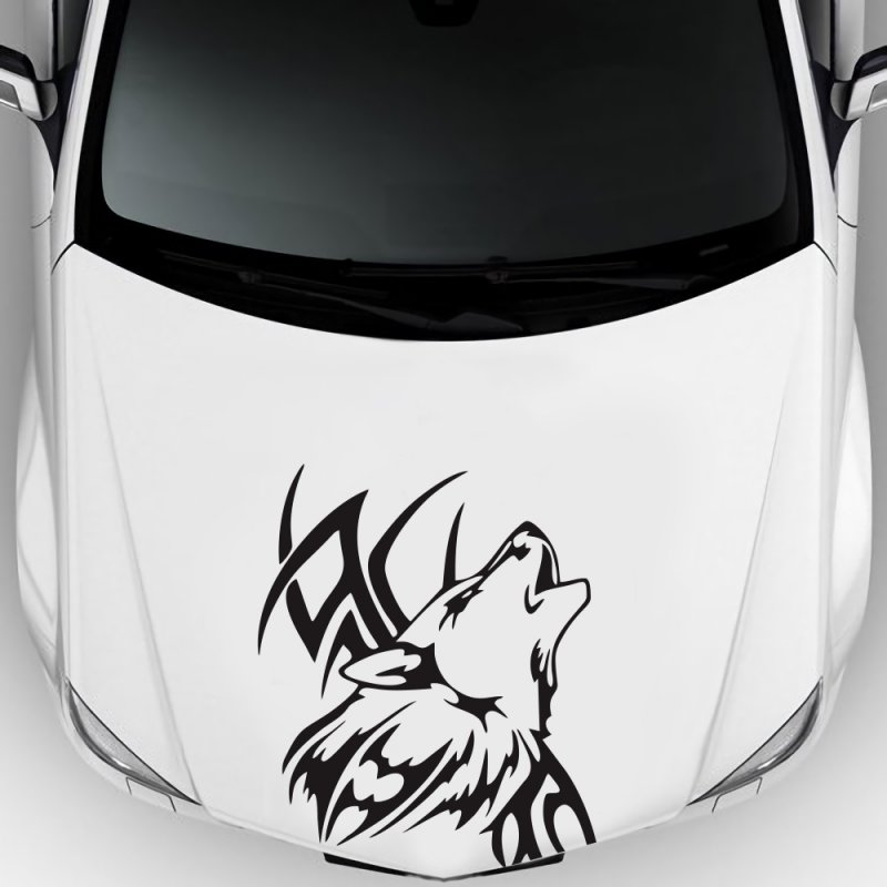 Tattoo Wolf Car Motorcycle Body Stickers Vinyl Car Styling Decal Accessories 