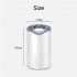UV Air Purifier Filter Air Cleaner  Anion Home Bedroom Smoke Formaldehyde Sterilizer for Home Car white