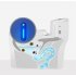 UV Germicidal Lamp Portable USB Charging Disinfection Light  for Home Travel Toilet black