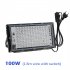 UV LED Black Light Blacklight Flood Light IP65 Waterproof 395 400nm UVA Lamp For Stage Lighting Halloween Decor 300W EU Plug