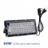 UV LED Black Light Blacklight Flood Light IP65 Waterproof 395 400nm UVA Lamp For Stage Lighting Halloween Decor 300W EU Plug