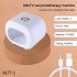 UV Light For Nails Mini UV LED Nail Lamp Portable Nails Quick Drying Nail Lamp Art Tools For Gel Travel Home MINI white plug in modelA178 1