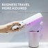 UV Light Portable Disinfectant Wand UV Charging Disinfection Lamp USB Sterilizer UVC Light For Hometravel Supreme white