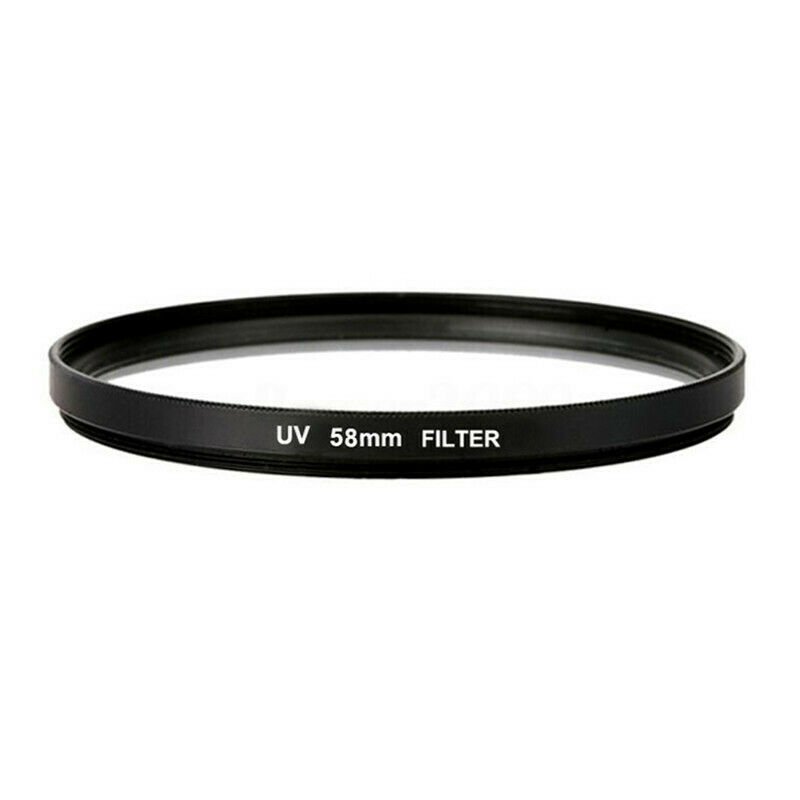 UV Slim Lens Filter 55mm 58mm 62mm 67mm 72mm 77mm Filters Protector for Canon Nikon Sony DSLR 58mm