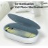 UV Sterilization Box For Mask Sanitizer Box Disinfection Sterilizing Phone Charging Wireless Charger white