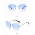 UV400 Professional Lady Frameless High Strength Sunglasses NO 6