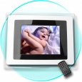 8 Inch Digital Photo Frame - Speaker + 3 Card Reader