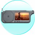 7inch Touch Screen Sun visor DVD - Left Side