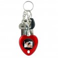 Heart-Shaped Mini Digital Photo Display Keyring