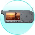 7inch Touch Screen Sun visor DVD - Right Side