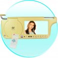 7inch Sun Visor DVD with Touch Screen with TV and FM(Left)