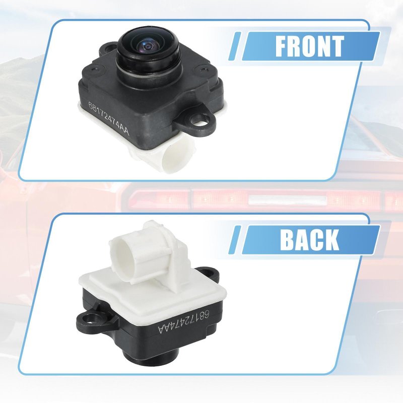 Car Rear View Back up Camera Waterproof Camcorder for Chrysler Dodge Challenger 2015-2018 