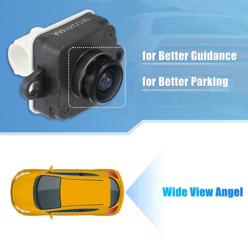 Car Rear View Back up Camera Waterproof Camcorder for Chrysler Dodge Challenger 2015-2018 