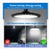 Ufo Led High Bay Light 100w 150w 200w Ac220v Waterproof Super Bright Energy Saving Warehouse Garage Lamp 6500K 100W