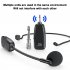 Uhf Wireless Microphone Outdoor Performance Training Teaching Handheld Head mounted Micr For Voice Amplifier Speakers 1 to 1 without screen