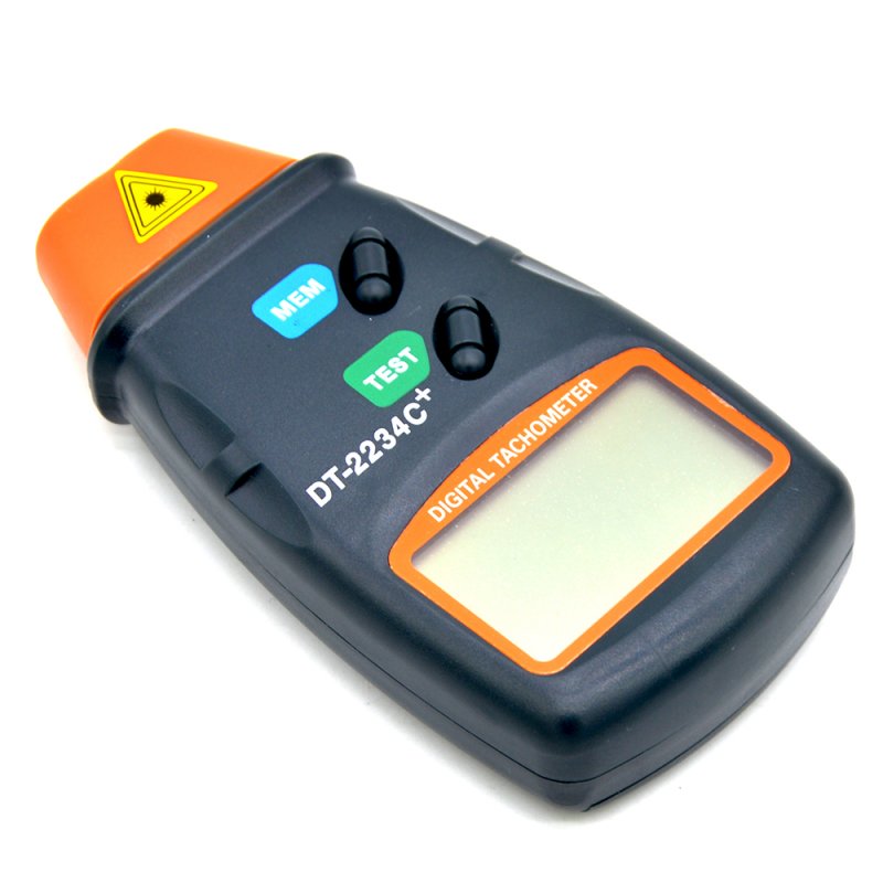 DT2234 C+ Digital Tachometer RPM Meter Non-Contact 2.5RPM-99999RPM LCD Display Speed Meter Tester  