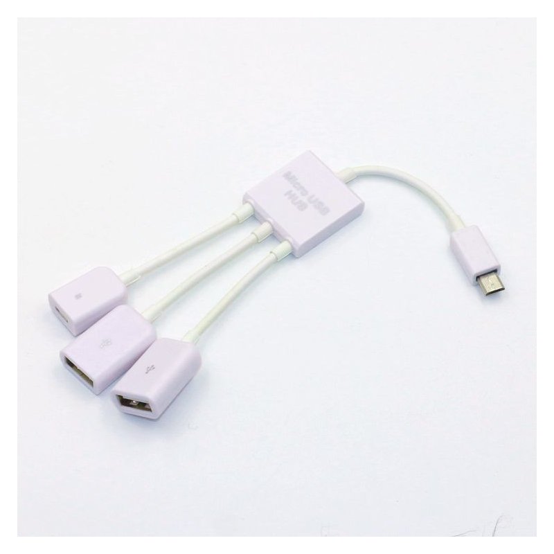 3 in 1 Micro USB OTG Cable Data Transfer Micro USB Male to Female Adapter Game Mouse Keyboard Adapter Cable