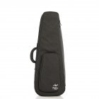 Ukulele Case Zip Up Thicken Sponge Backpack Pouch Dark Gray Storage Bag for 23 Inch 26 Inch Mini Guitar Ukulele 23 inches