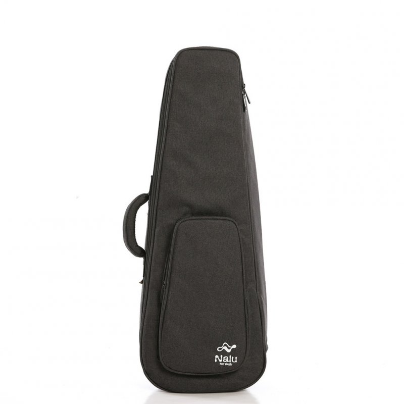 Ukulele Case Zip Up Thicken Sponge Backpack Pouch Dark Gray Storage Bag for 23 Inch/26 Inch Mini Guitar Ukulele 23 inches