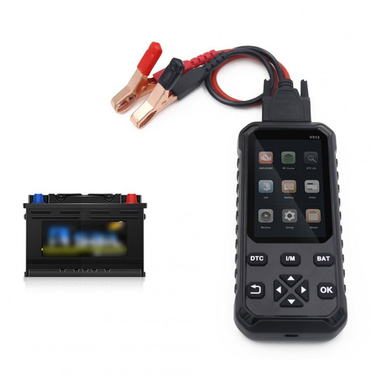 Car Obd2 Scanner Fault Diagnostic Tool Code Reader Hd Display Automobile Fault Analyzer 