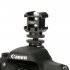 Ulanzi 3 Hot Shoe Mount Adapter Mic Mini LED Video Light Base for Digital DSLR Camera black