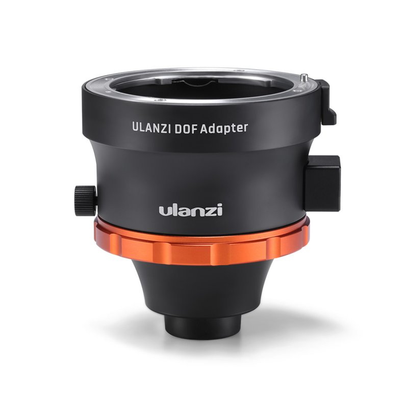 Ulanzi DOF Adapter E Mount Full Frame Camera Lens Adapter Smartphone SLR/DSLR & Cinema Lens Adapter for iPhone Andriod Phones black