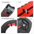 Ulanzi Handheld Pro Video Stabilizer U Shape Rig Triple Hot Shoe Handle Grip for Gopro 7 6  Black red