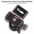 Ulanzi U 60L Ball Head Multifunction Metal Ballhead Tabletop Tripod Stand Adapter for Outdoor Vlog Parts black