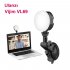 Ulanzi VIJIM VL69 LED Video Light 2500 6500K Round Soft Fill Light Lamp Live Broadcast Conference Lighting Kit for Live Vlog black