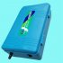 Ultra Silent Aquarium Air Pump Fish Tank Single Outlet Oxygen Pump Air Pump  blue