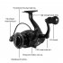Ultra Smooth 12 1BB Bearing Fishing Reel Honeycomb Design CNC Machined Aluminum Spool 6000