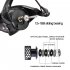 Ultra Smooth 12 1BB Bearing Fishing Reel Honeycomb Design CNC Machined Aluminum Spool 6000