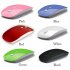 Ultra Thin 2 4G Optical Wireless Mouse USB Receiver Air Mouse for Laptop Notebook blue