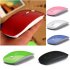 Ultra Thin 2 4G Optical Wireless Mouse USB Receiver Air Mouse for Laptop Notebook black