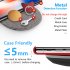 Ultra Thin Desktop QI Wireless Charger Mini Charging Pad for iPhone XS MAX XR X 8 Plus Samsung Note 9 S9 S8 Xiaomi 10w black