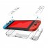Ultra Thin Visible Protective  Cover Transparent Case Precise Cutouts Compatible For Pc Nintendo Switch Game Console Accessories transparent