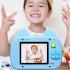 Ultra mini Smart Children s Camera IPS 1080P HD Kids Waterproof Digital Cameras 1200W 2 Inch Cartoon Camera Support WiFi TF Card Blue