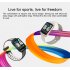Ultra thin Fashion M8 Fitness Tracker IP67 Waterproof Blood Pressure Sports Call Reminder Bluetooth Smart iOS Watch blue