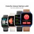 Ultra thin Fashion M8 Fitness Tracker IP67 Waterproof Blood Pressure Sports Call Reminder Bluetooth Smart iOS Watch blue